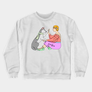 LGBTQ+ Pride Rainbow Elf Crewneck Sweatshirt